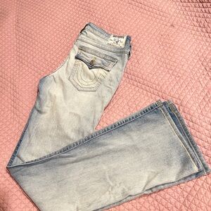 True Religion Blue Jeans.